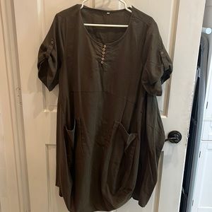 Linen Tunic Dress